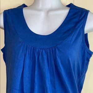 100% cotton Beautiful blue tunic